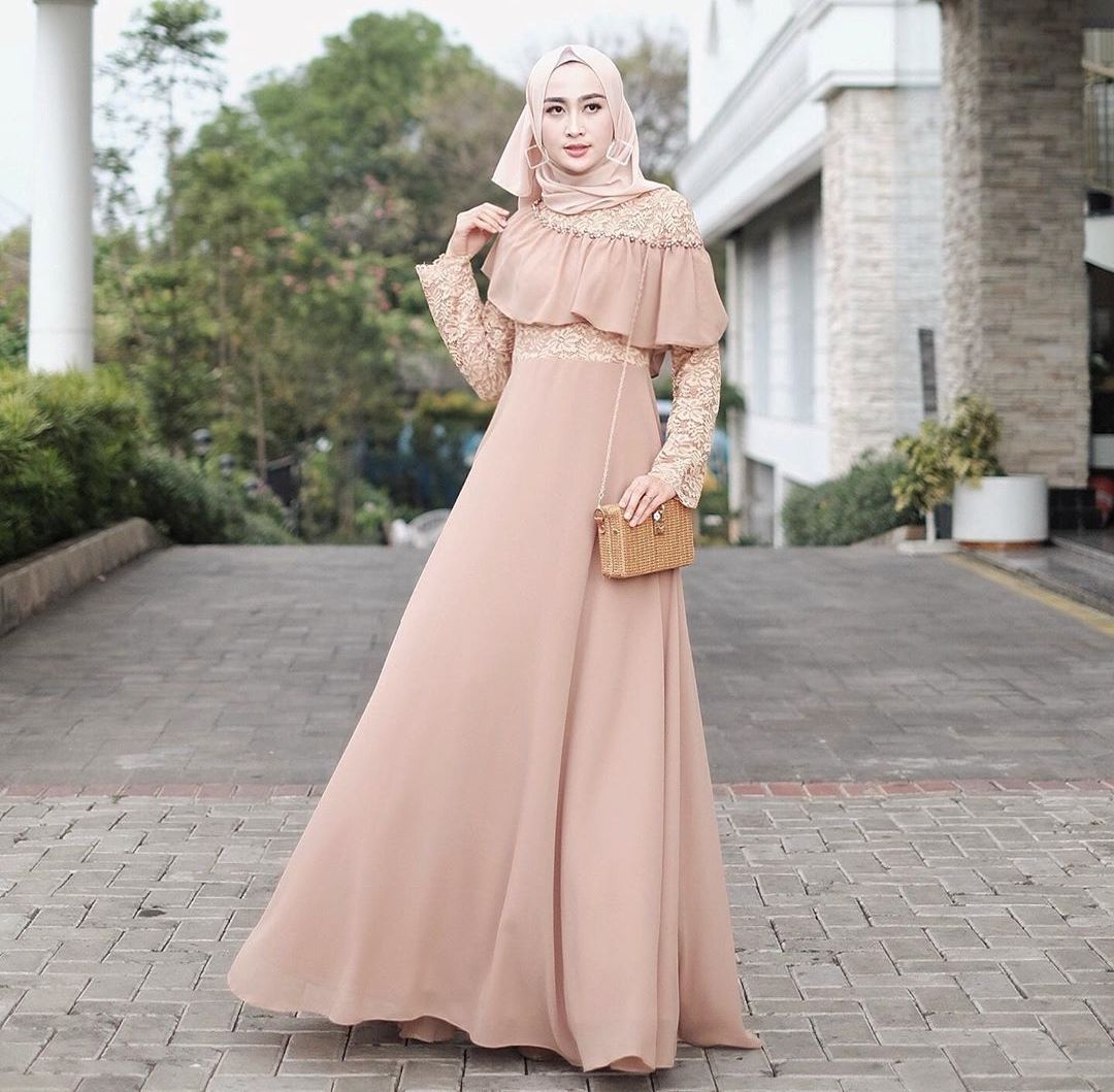 14 model baju pesta simpel elegan 2022 (Hijab dan Non Hijab)